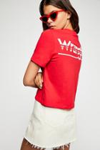 Wrangler Crop Tee By Free People